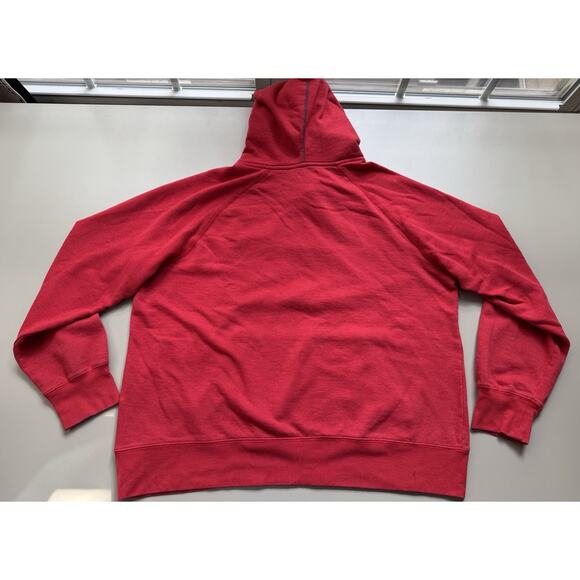 Champion Mens University Of Maryland Terps XL Red Embroidered Logo Hoodie - Picture 5 of 13